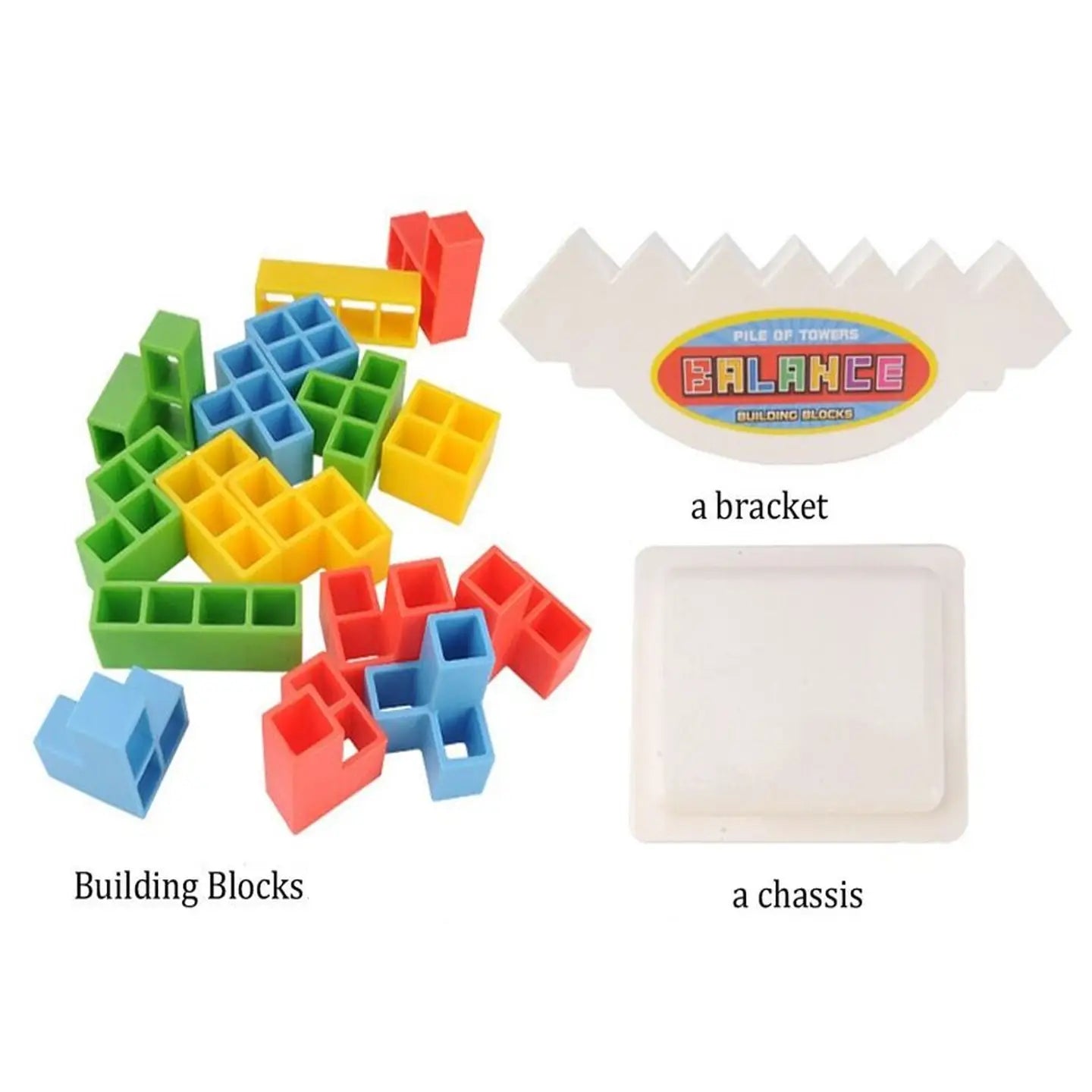 Building Block Puzzle Brain Kids Game Toy