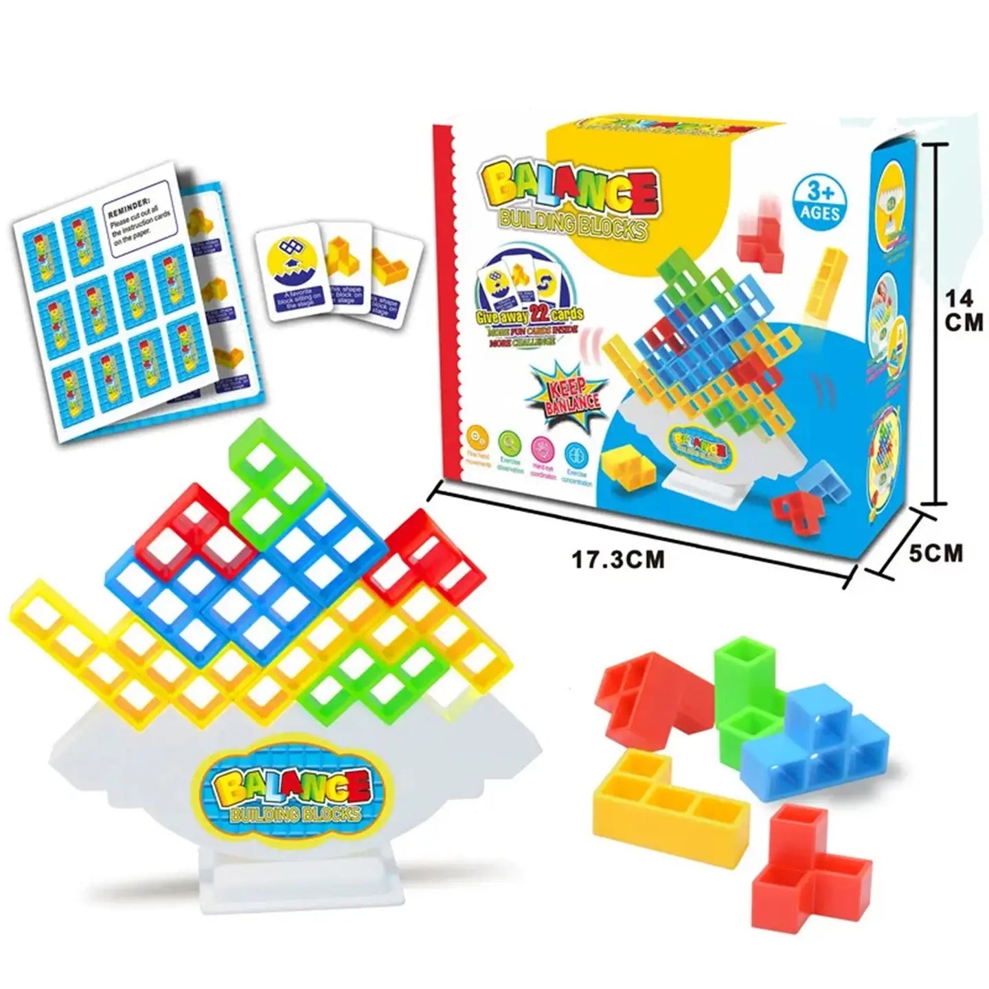 Building Block Puzzle Brain Kids Game Toy